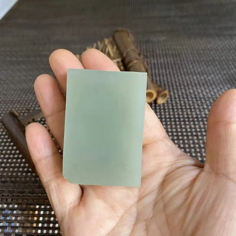 Natural Kunlun Jade Rough Nephrite Raw (78g,5.4X3.7X1.3cm)