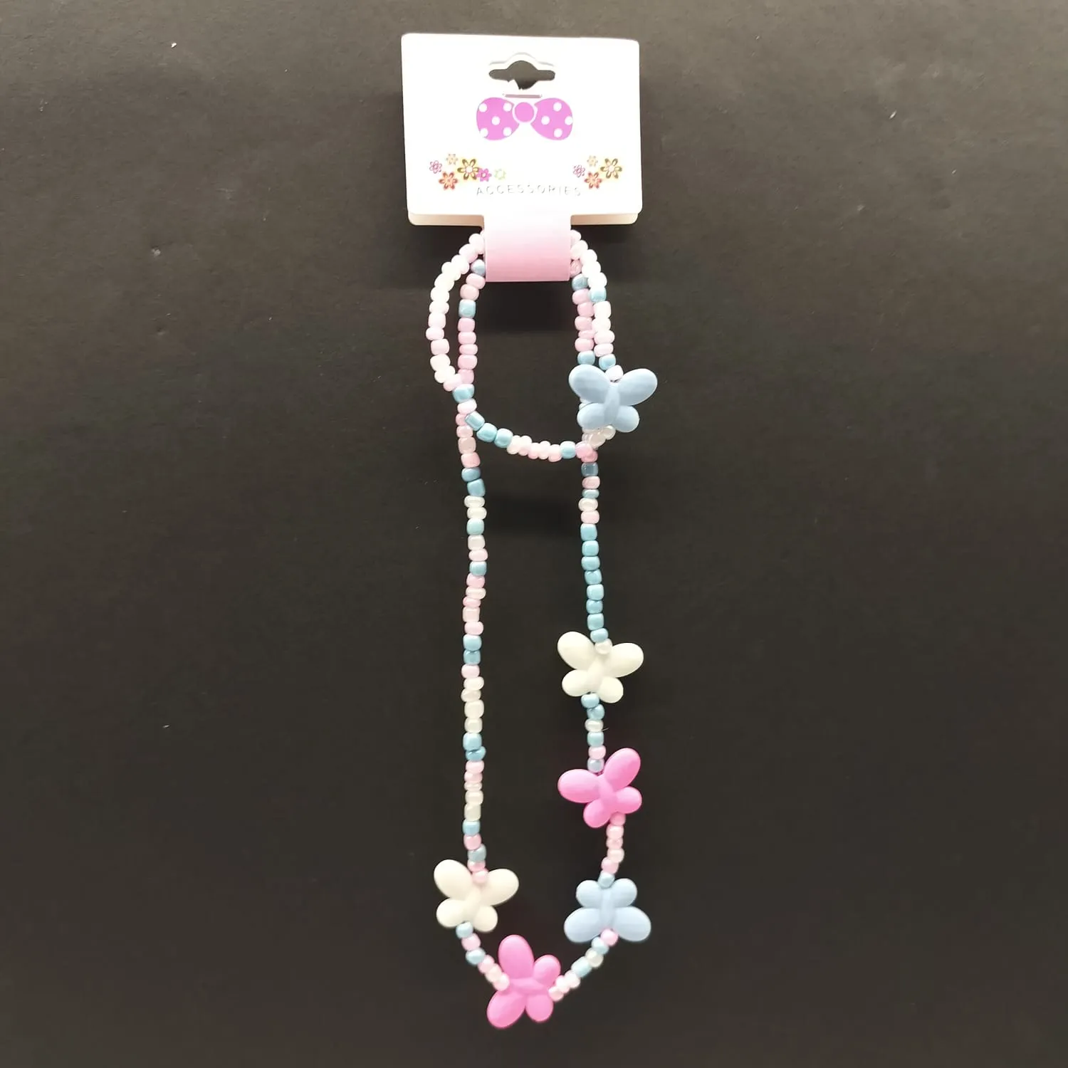 Necklace With Bracelet For Your Little Girls.