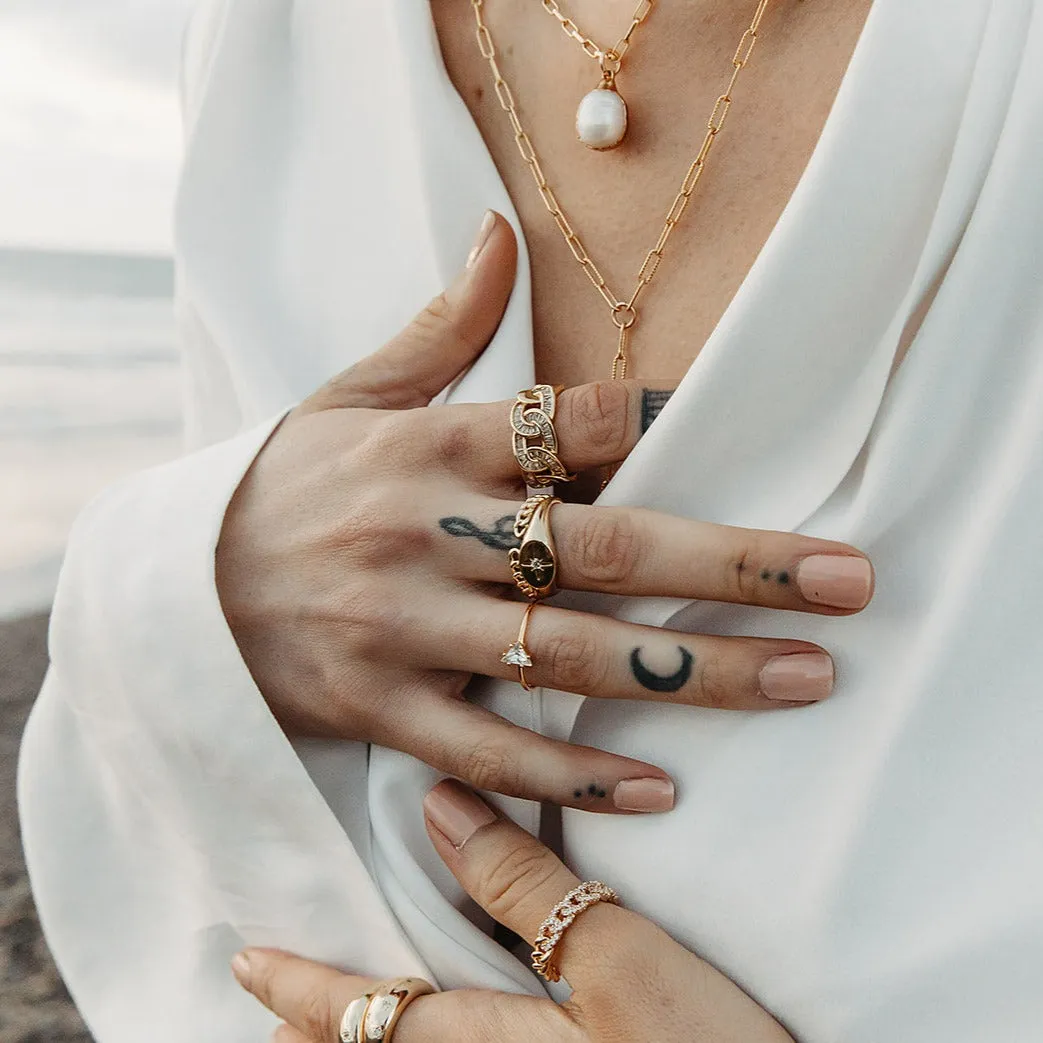 On The Rocks Triangle Ring