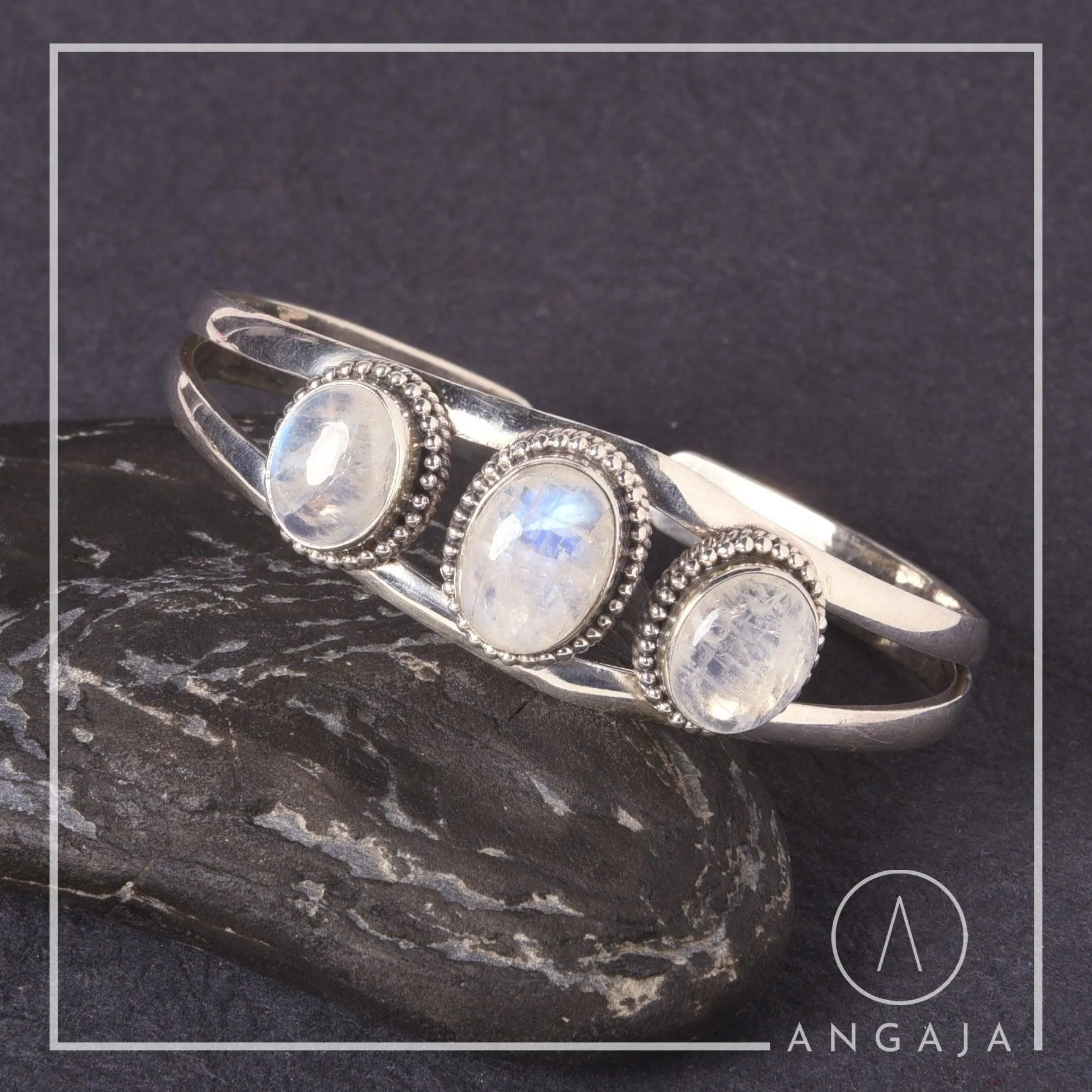 Opal Silver Bracelet