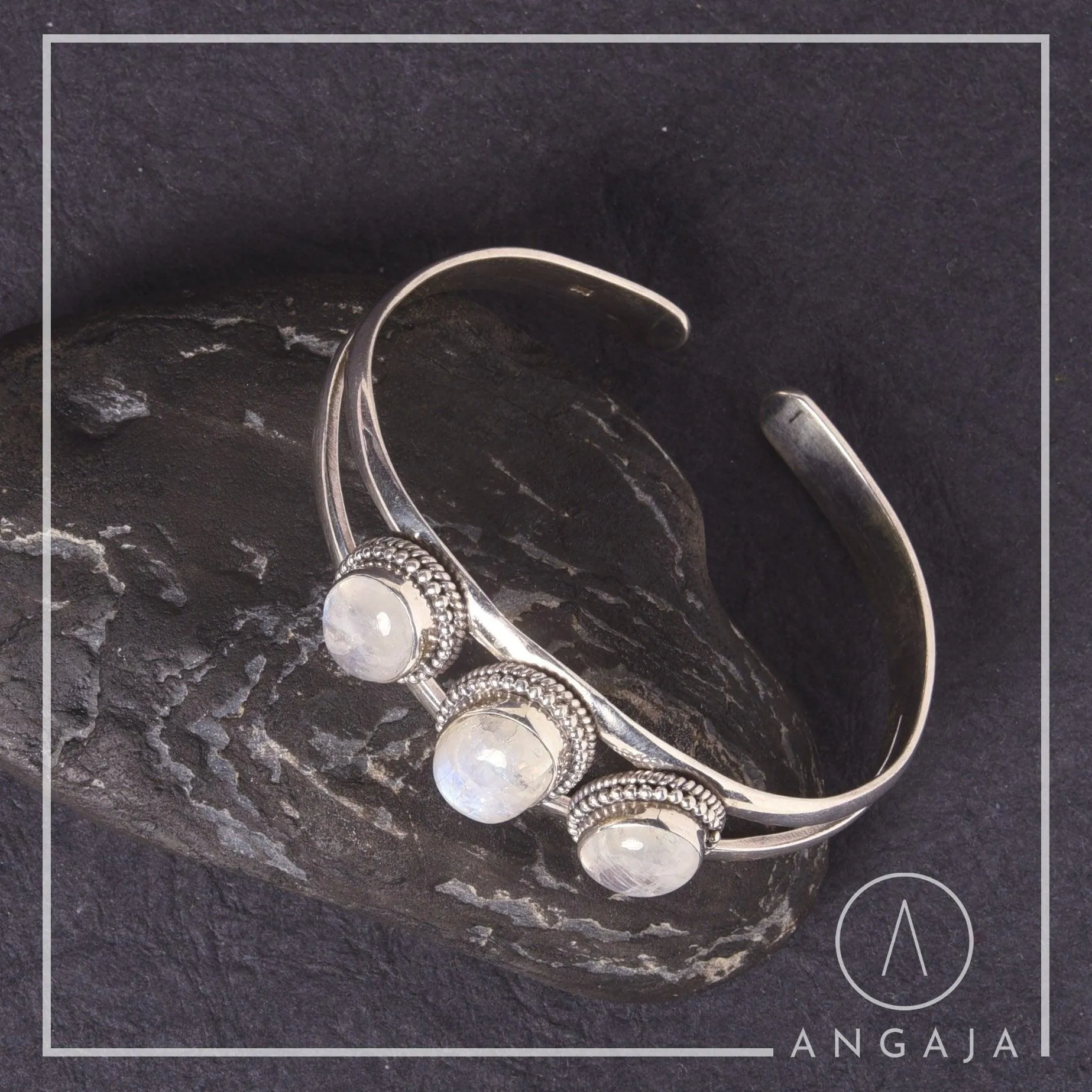 Opal Silver Bracelet