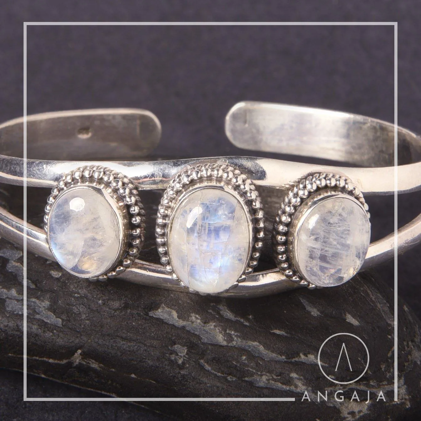 Opal Silver Bracelet