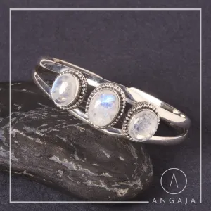 Opal Silver Bracelet