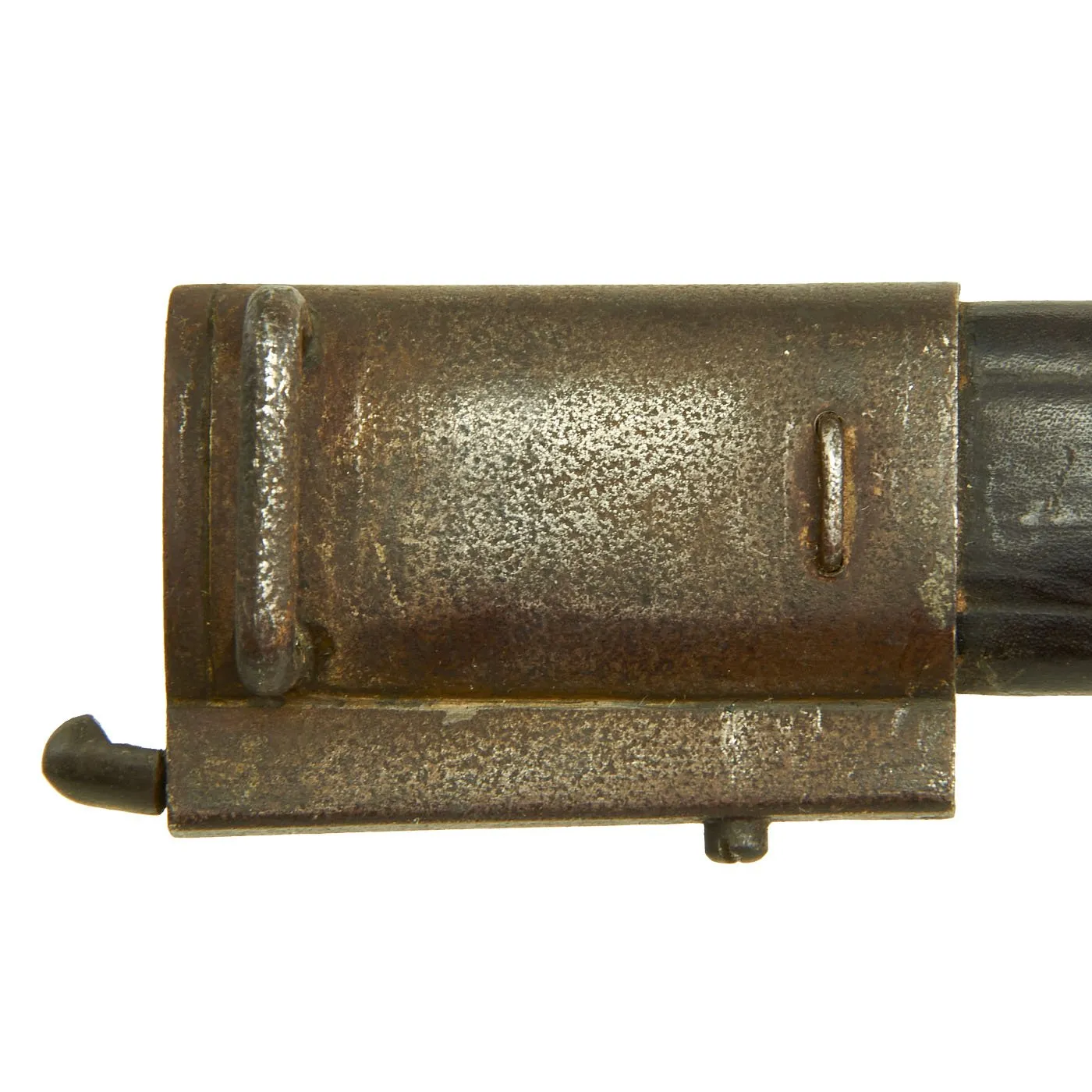 Original Danish Krag–Jørgensen M1915 T-Back Bayonet for Gevær M/89 Rifle with Scabbard - dated 1922