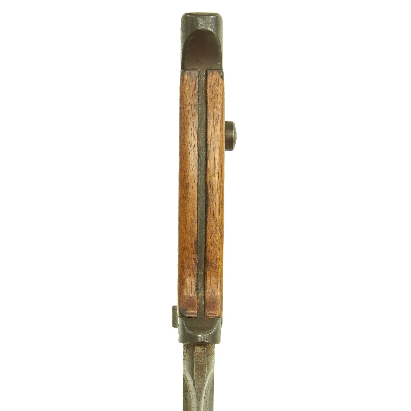 Original Danish Krag–Jørgensen M1915 T-Back Bayonet for Gevær M/89 Rifle with Scabbard - dated 1922