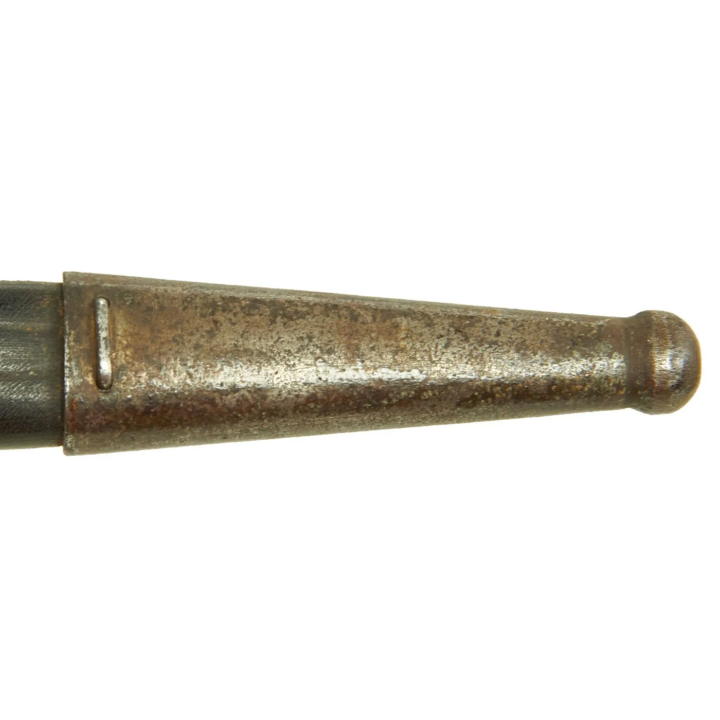 Original Danish Krag–Jørgensen M1915 T-Back Bayonet for Gevær M/89 Rifle with Scabbard - dated 1922