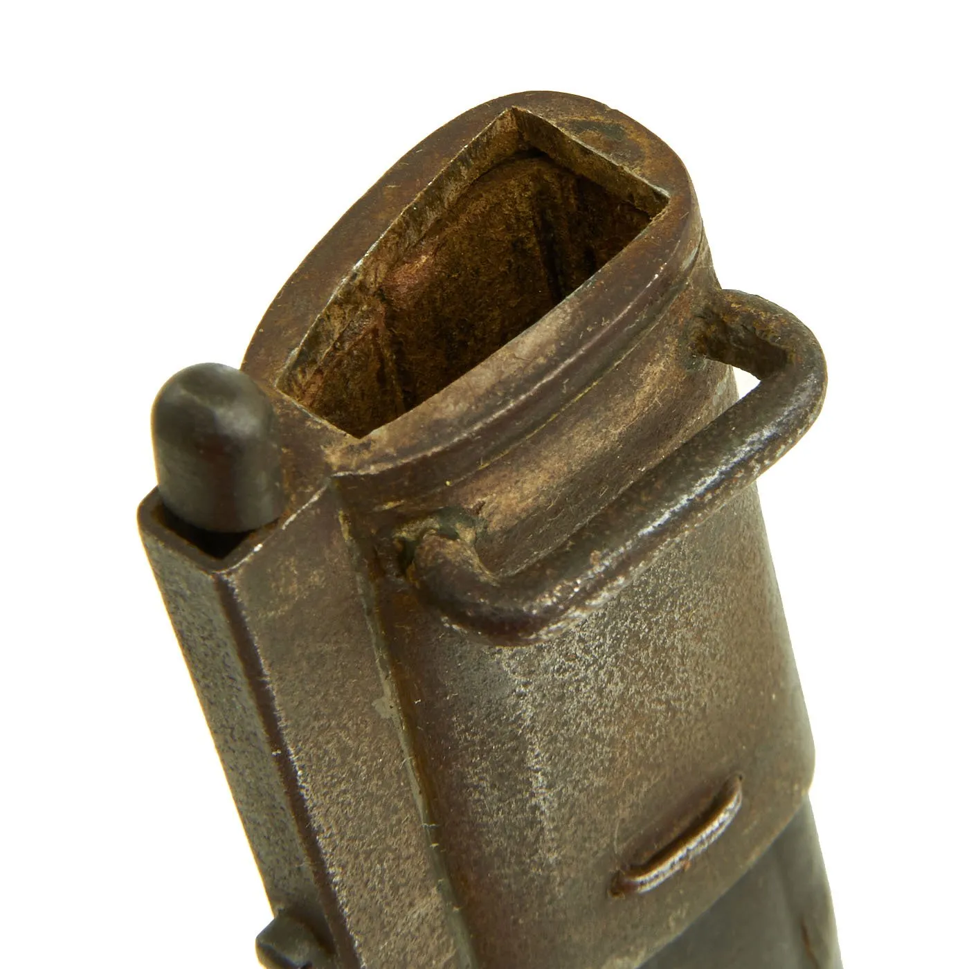 Original Danish Krag–Jørgensen M1915 T-Back Bayonet for Gevær M/89 Rifle with Scabbard - dated 1922