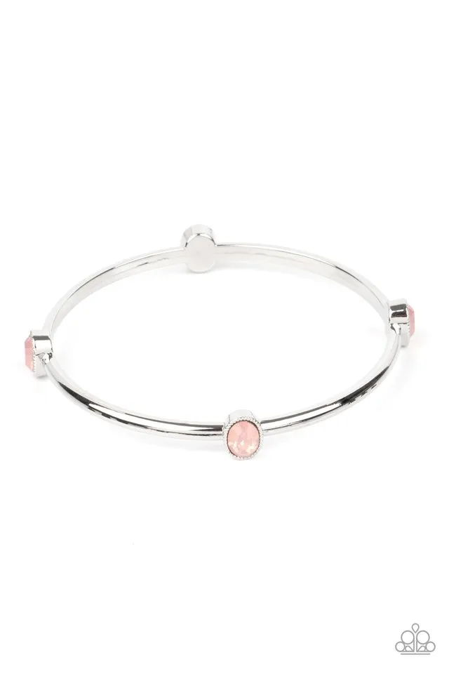 Paparazzi Bracelet ~ Gleam-Getter - Pink