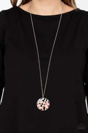 Paparazzi Necklace ~ Iridescently Influential - Orange