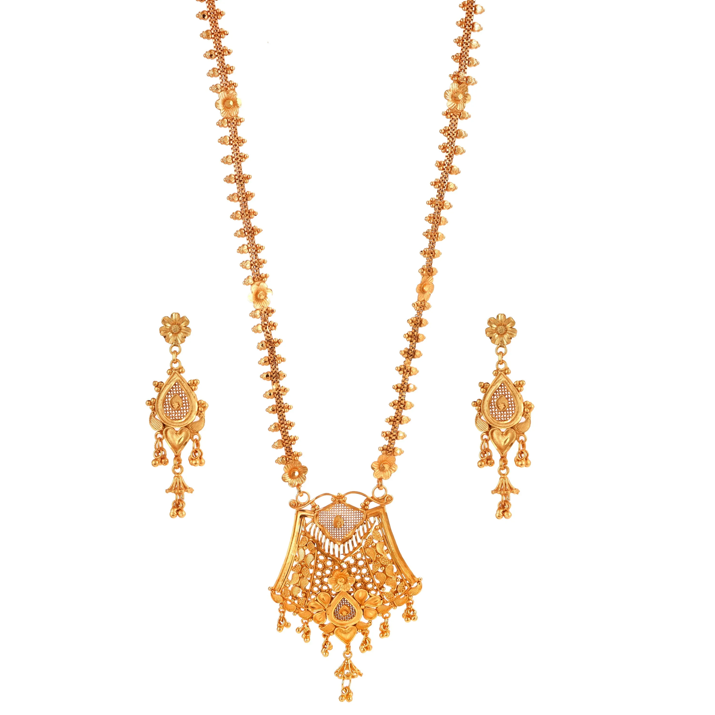 Pentagon Locket Sitahar Set