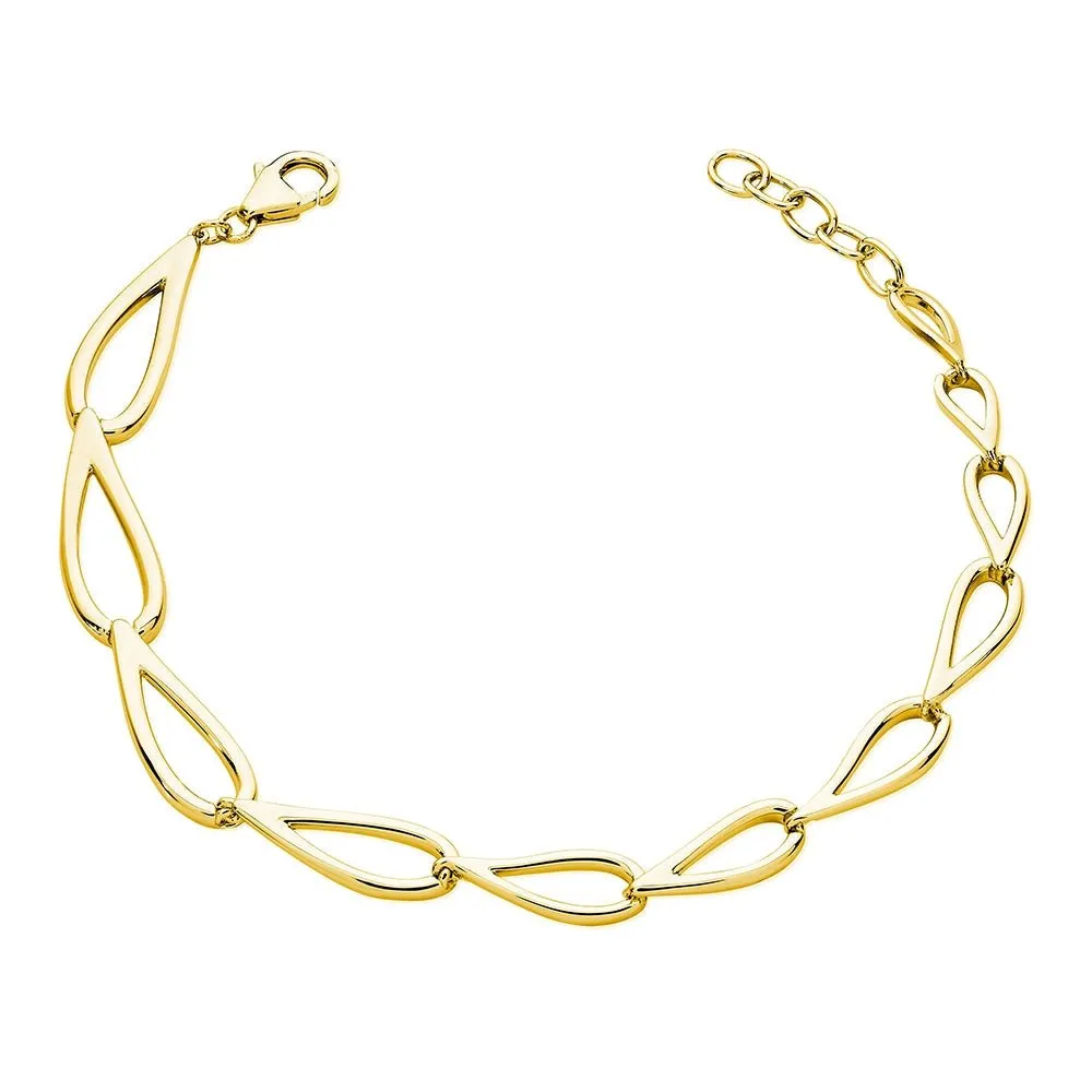 Petal Bracelet in Gold Vermeil