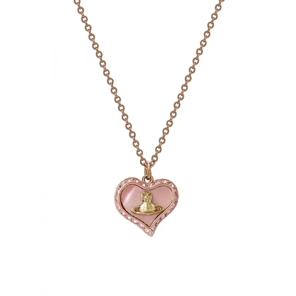 Petra Necklace - Rose - 63020103-G208-IM