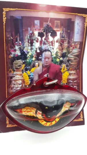 Prai Ghost Devil Evil Eye Thai Amulet Rich Lucky Charm Occult Sorcerer Pendant whispering Luck, Good business