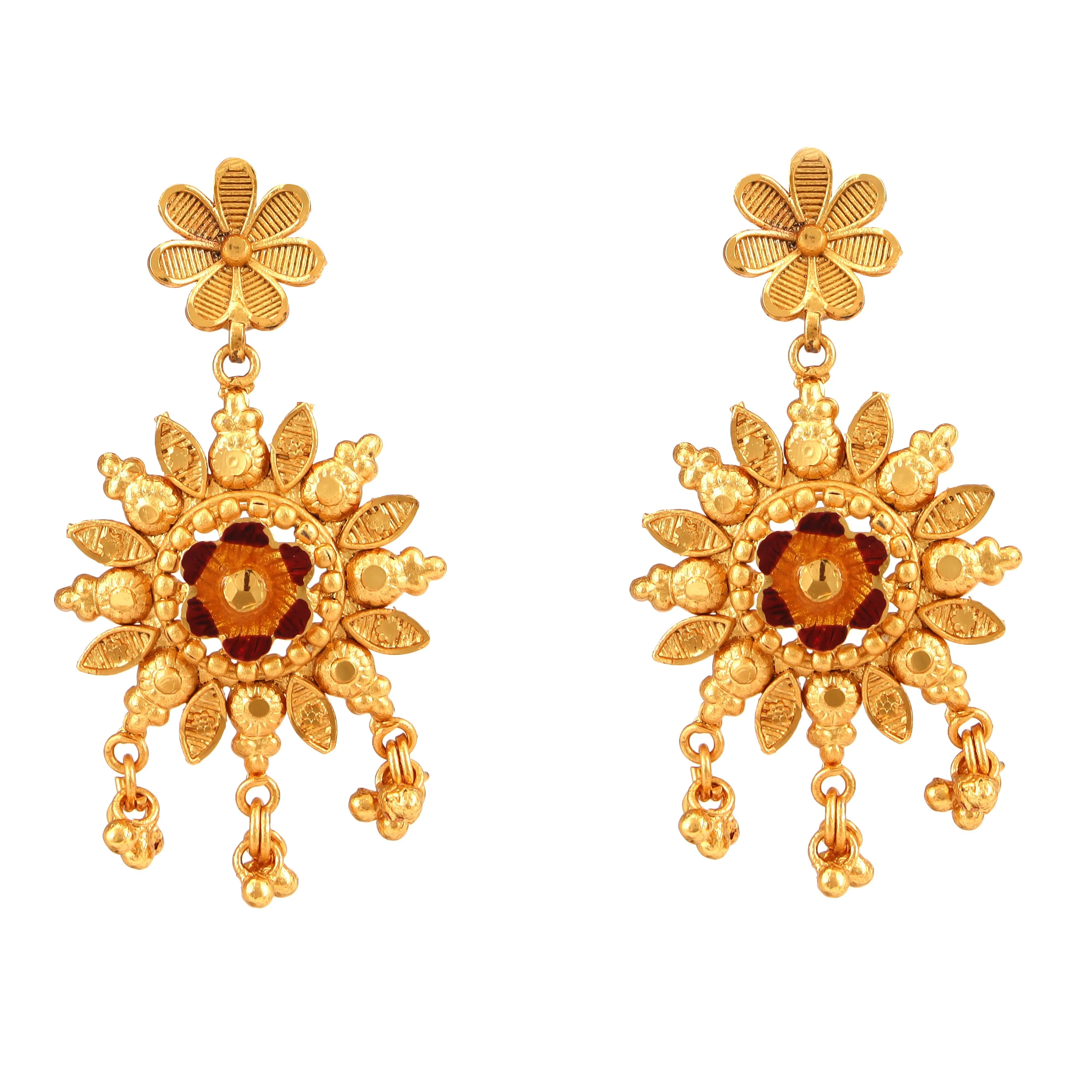 Royal Flower Locket Sitahar Set