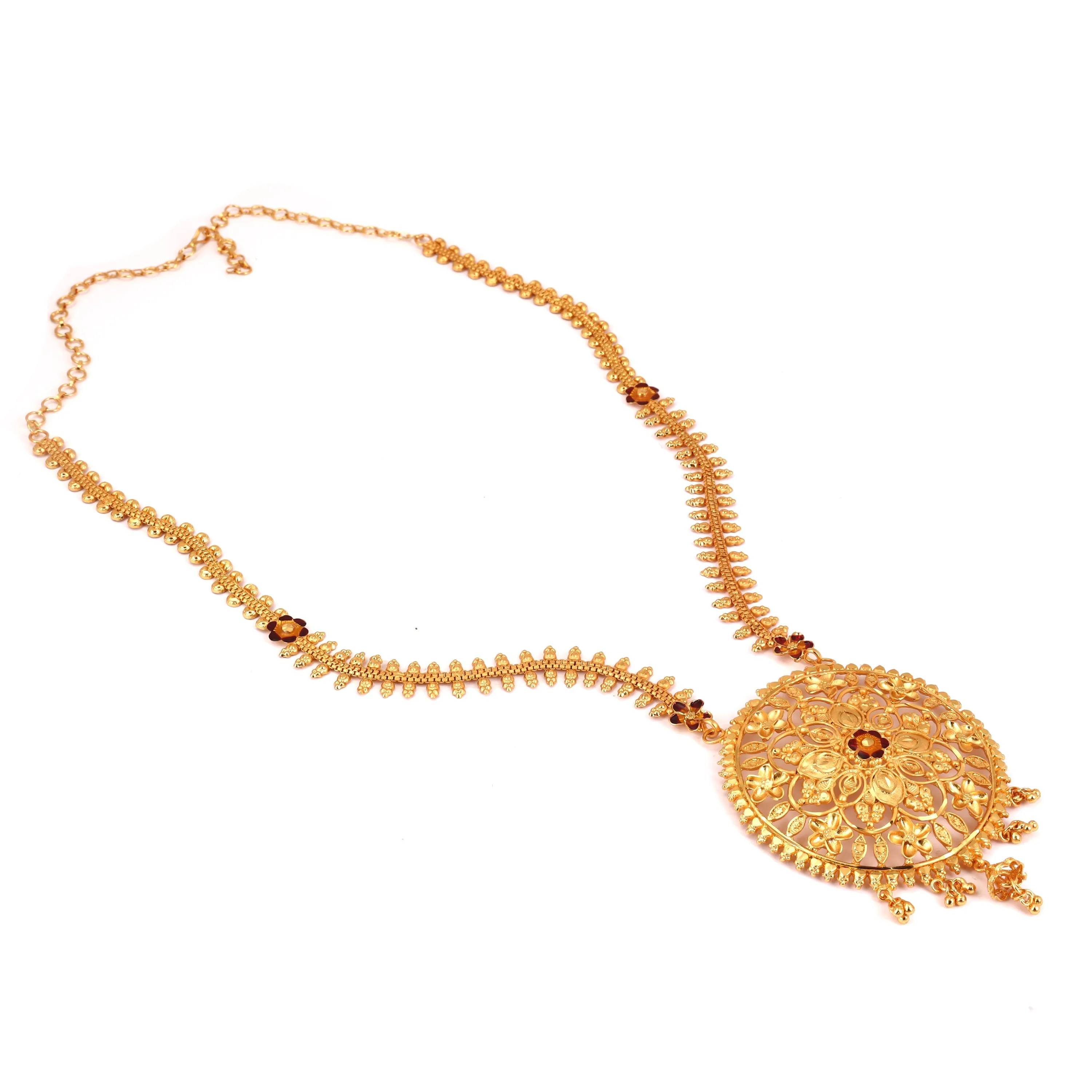 Royal Flower Locket Sitahar Set