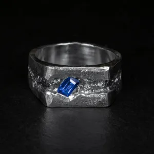 Sapphire Signet Ring - EXPLORER
