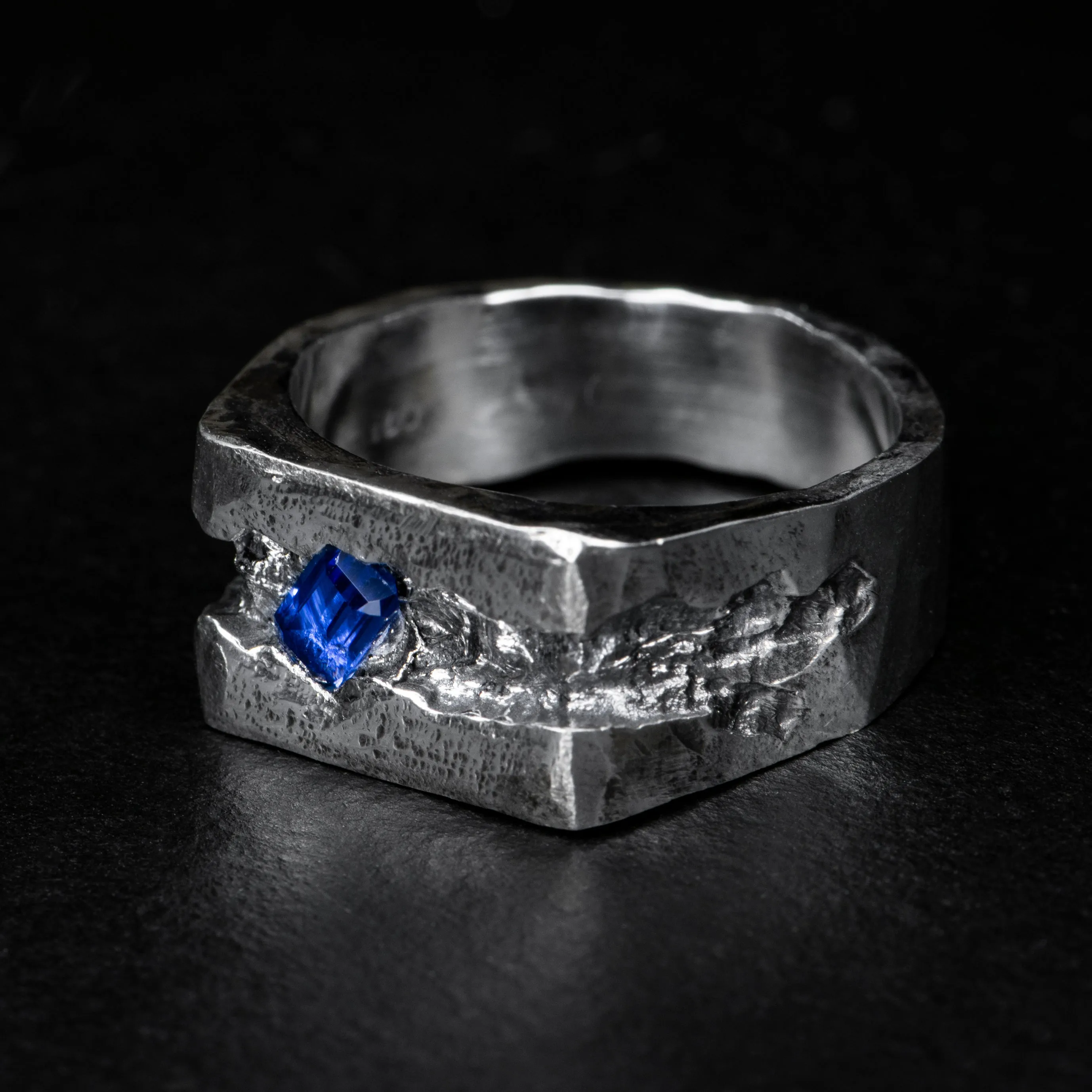 Sapphire Signet Ring - EXPLORER