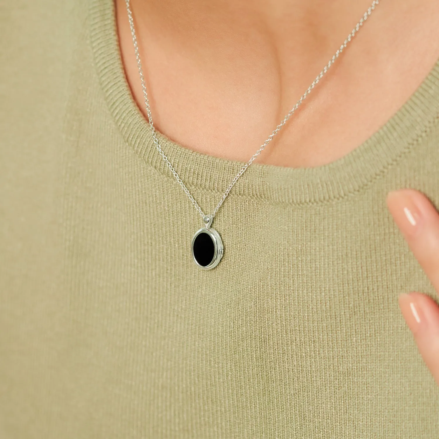 Silver Lindsey Necklace