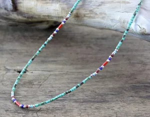 Single Strand Beaded Necklace