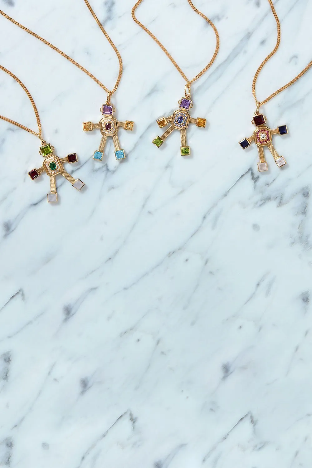 SMERALDO ROBOT PENDANT MULTI