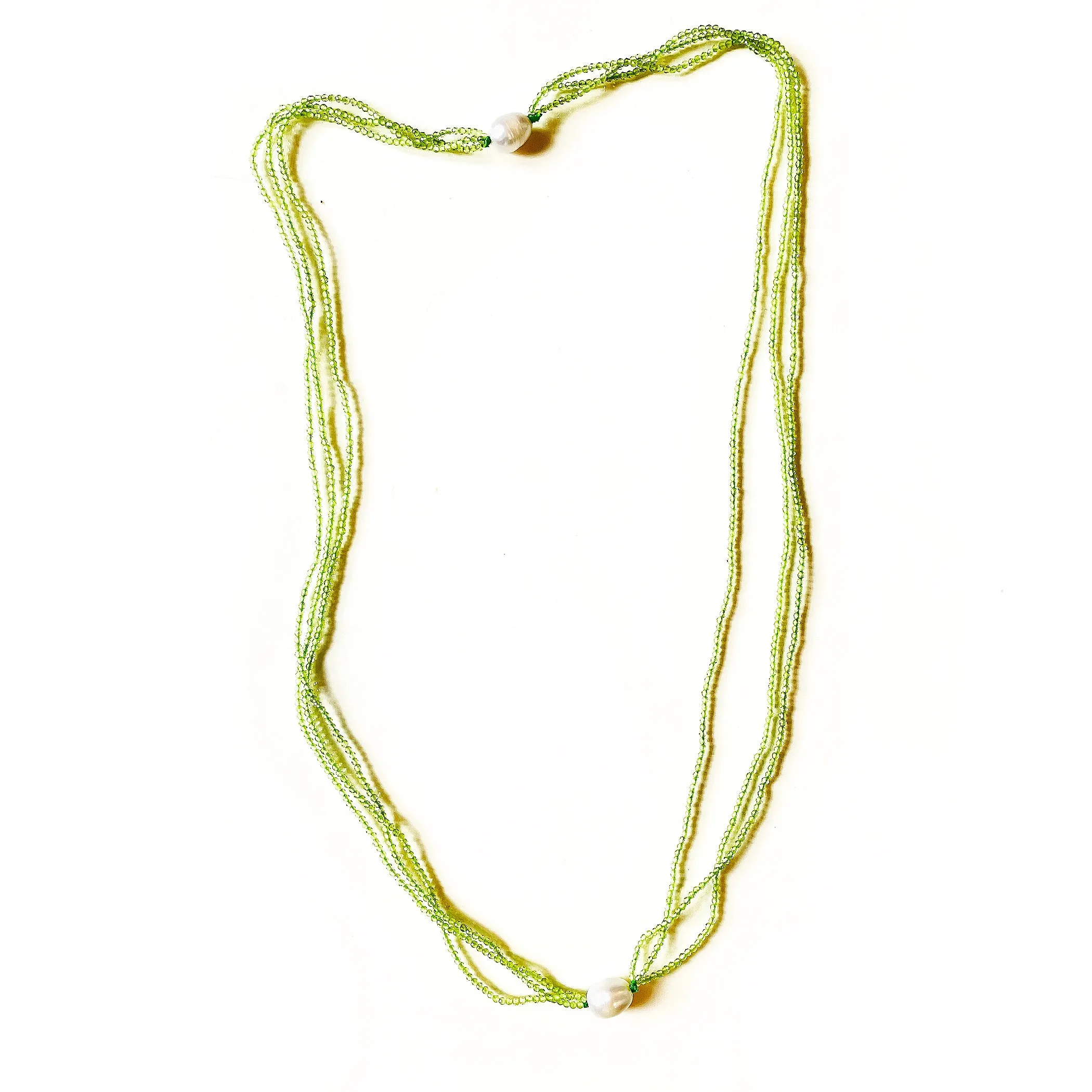 Sparkly Peridot Necklace