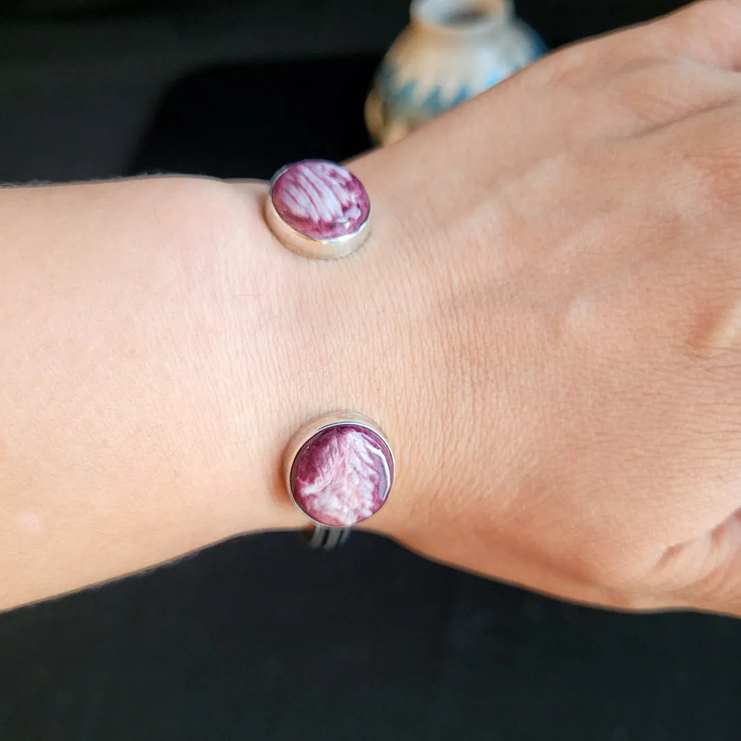 Spiney Oyster & Sterling Silver Handmade Bracelet