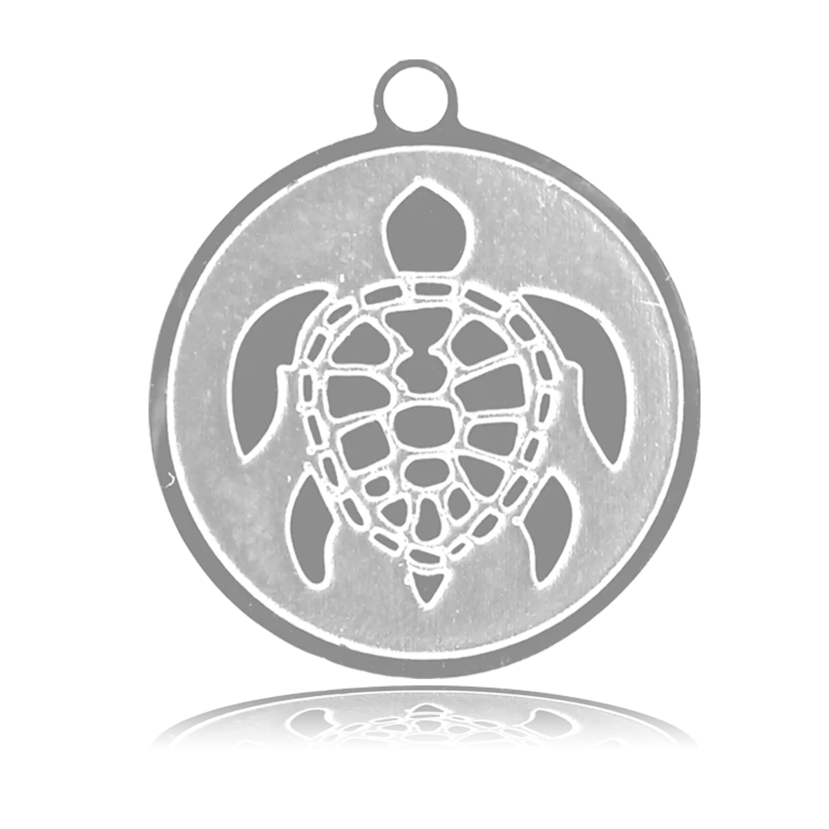 Turtle Charm with Blue Opal Jade Charity Bracelet