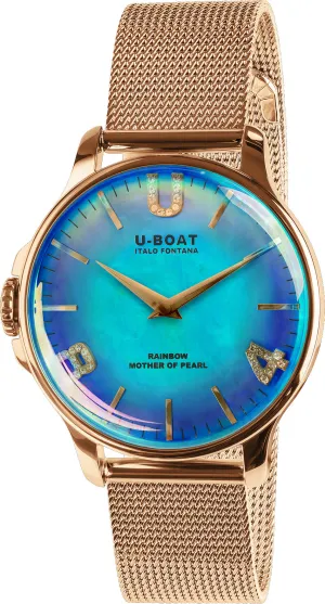 UB Watch Rainbow 38 Blue IPG Bracelet D