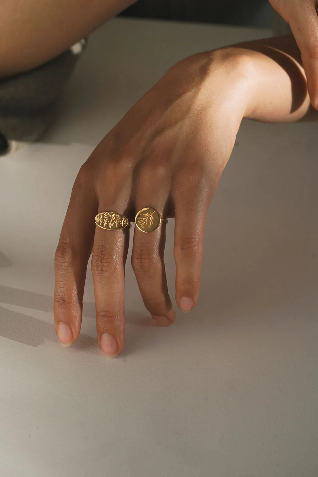 Wildflower Ring - Solid 14K Gold